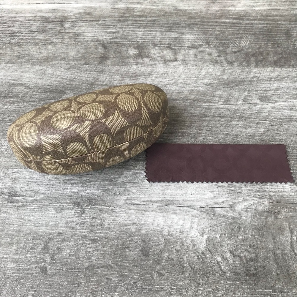 Large Hard Shell Coach Sunglasses Case 🕶 😎